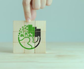 Greenwashing concept. Company investing more time and money on marketing their products or brand as “green” rather than actually doing the hard work to ensure that it is sustainable. PR efforts.